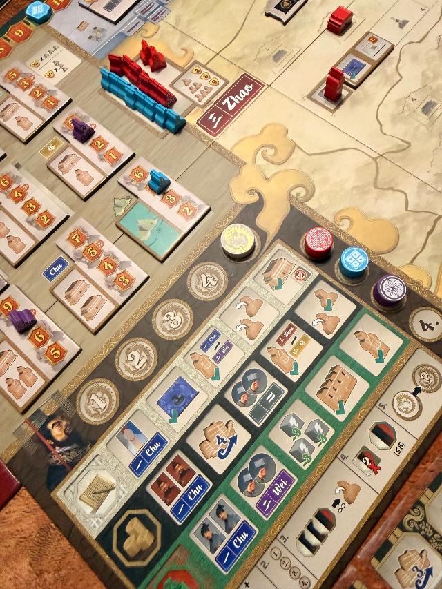 Zhanguo: The First Empire on the table, photo by JOHNNY