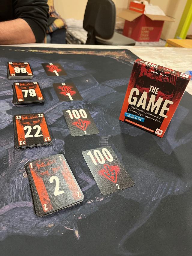 The Game on the table, photo by Bruno Circulo Friki