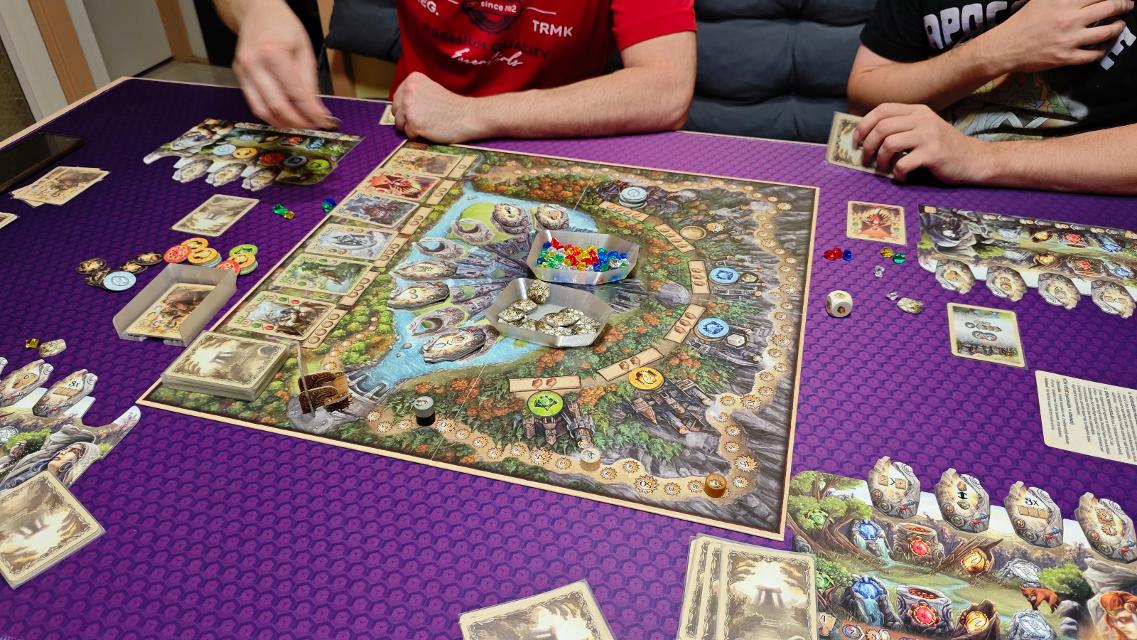 Rune Stones on the table, photo by onyxo