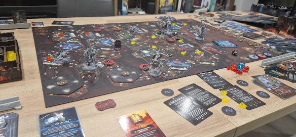 Nemesis: Lockdown on the table, photo by Pere
