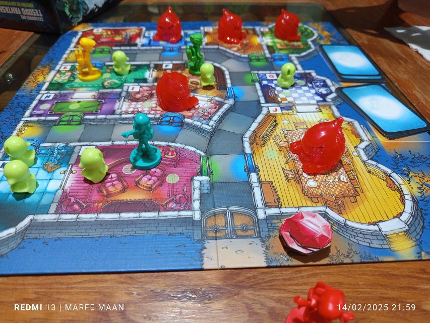 Ghost Fightin' Treasure Hunters: Anniversary Edition on the table, photo by MarFe MaAn