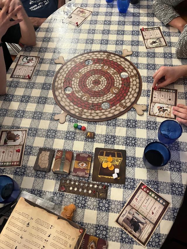 Dungeon Fighter: Second Edition on the table, photo by rox