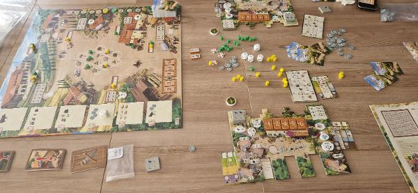 La Granja: Deluxe Master Set på bordet, foto av Pere