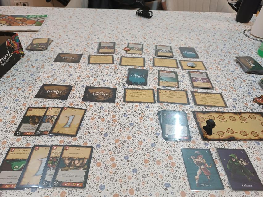 Heroes of Tenefyr on the table, photo by Viafora - Francesc