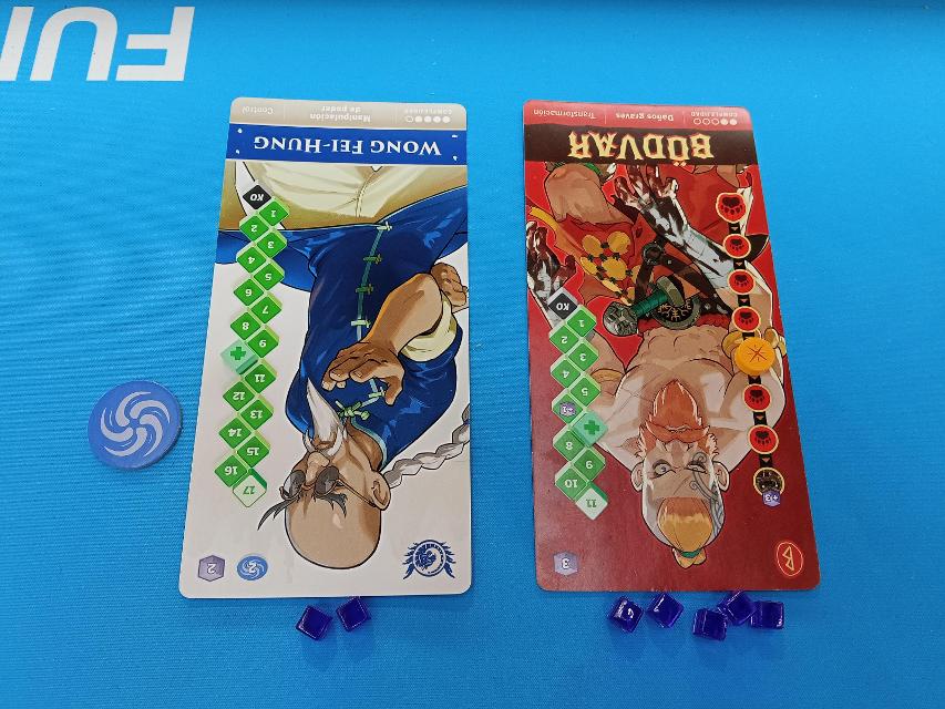 Tag Team op tafel, foto van Morriondo