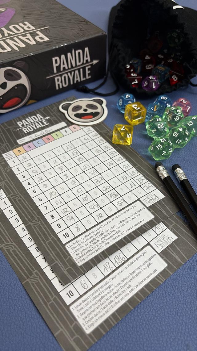 Panda Royale على الطاولة، صورة من Grouchina