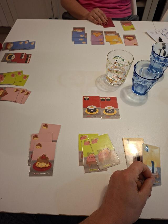 Sushi Go! sur la table, photo de Artur Rodríguez Coma