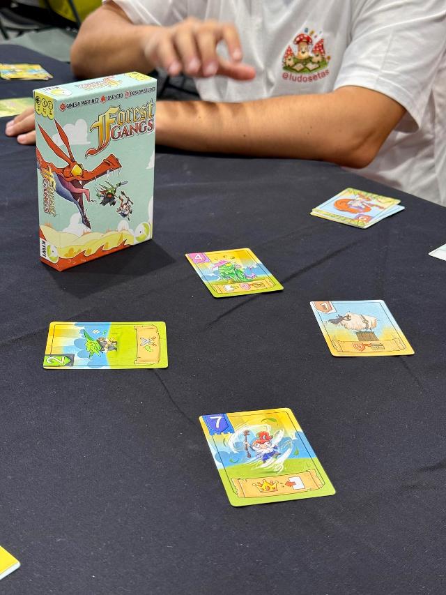 Forest Gangs on the table, photo by Rollingrabbits_