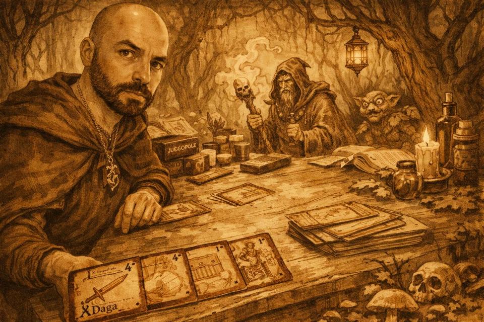 Cursed!? on the table, photo by Artur Rodríguez Coma
