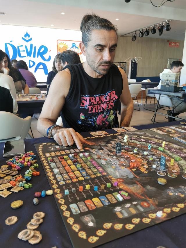 Inferno sobre la mesa, foto de jmoloc
