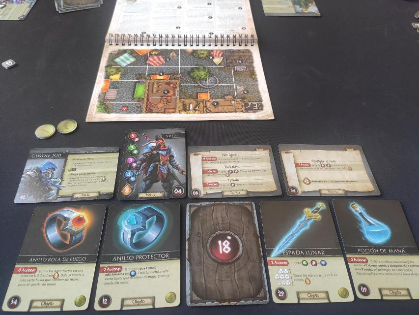 Aventura Z: Vol 2 Heroes on the table, photo by Mario Estruch