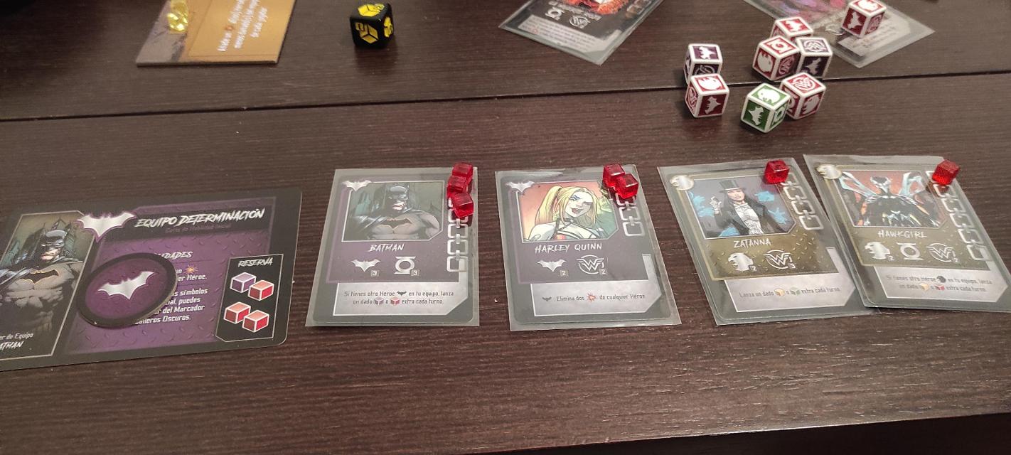 The Batman Who Laughs Rising on the table, photo by Pauliss