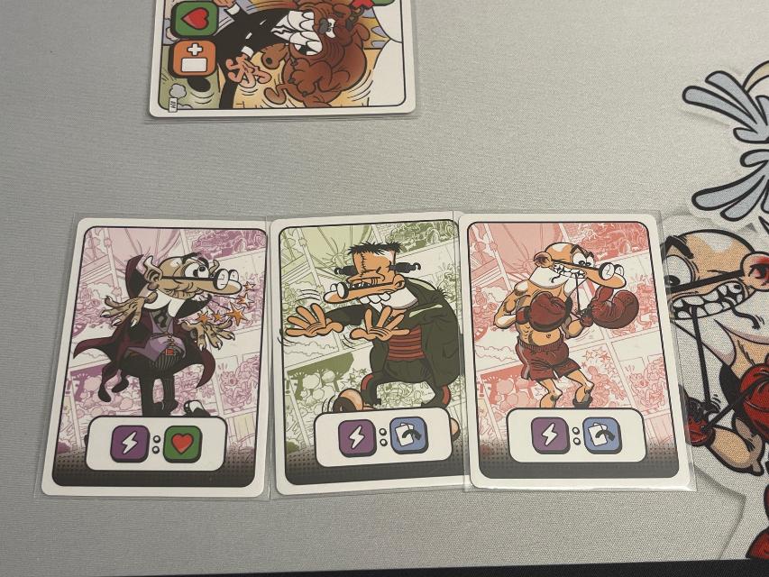 Mortadelo Multiverso on the table, photo by Sergio Zer