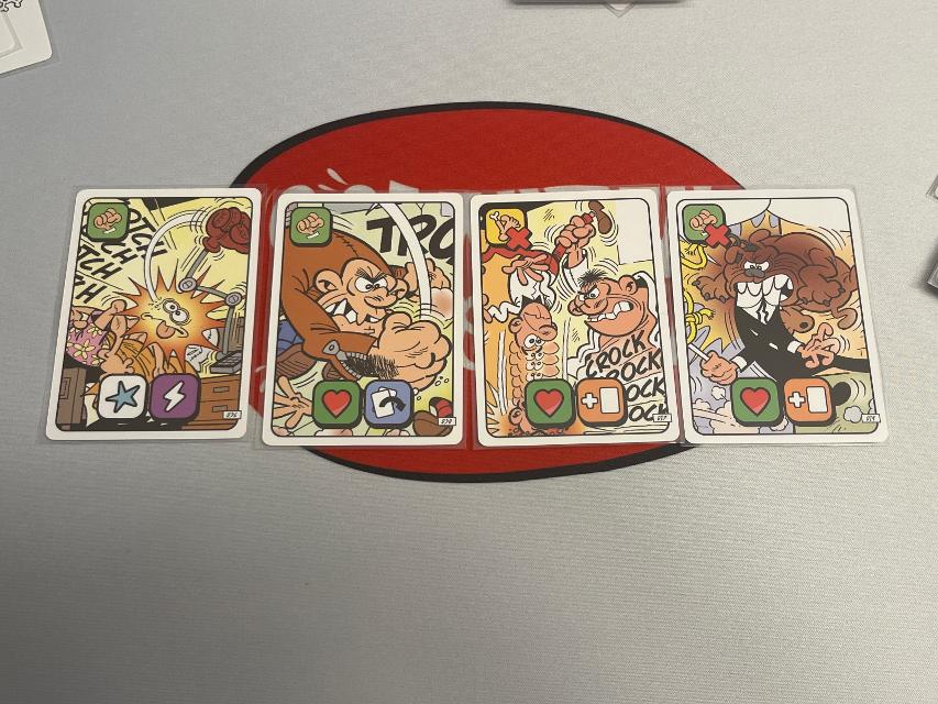 Mortadelo Multiverso on the table, photo by Sergio Zer