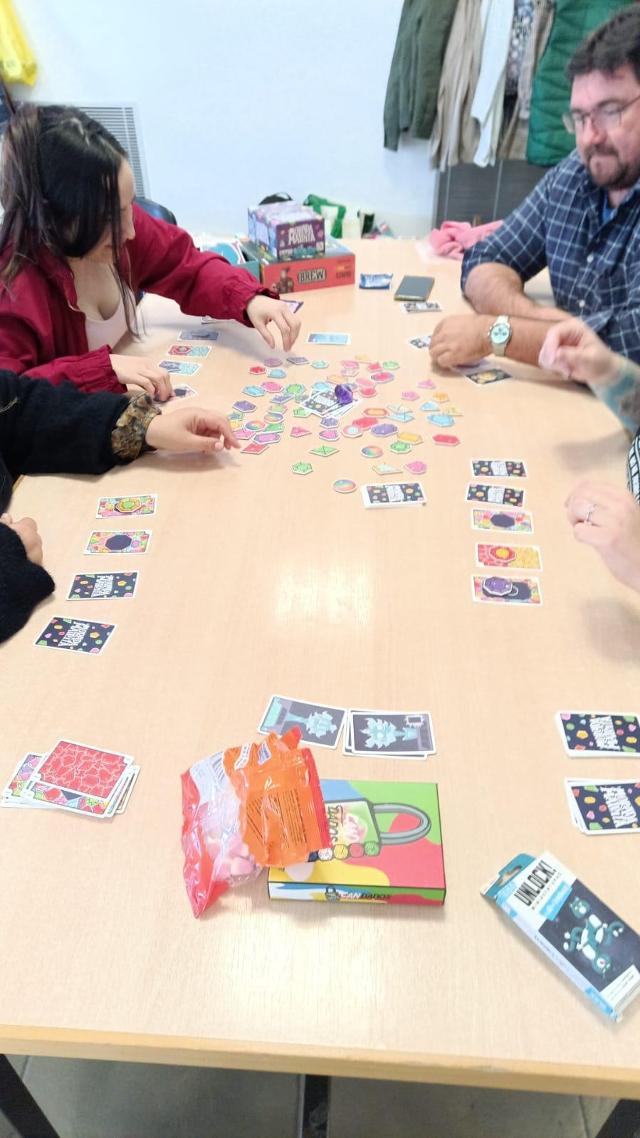 The Curse of the Maldita Diamond on the table, photo by Amy