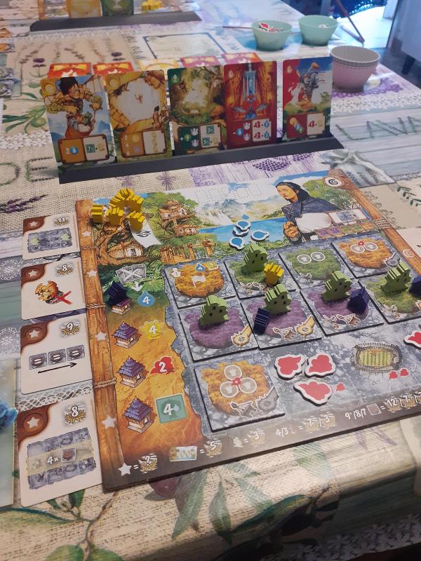 Tribes of the Wind on the table, photo by Raúl