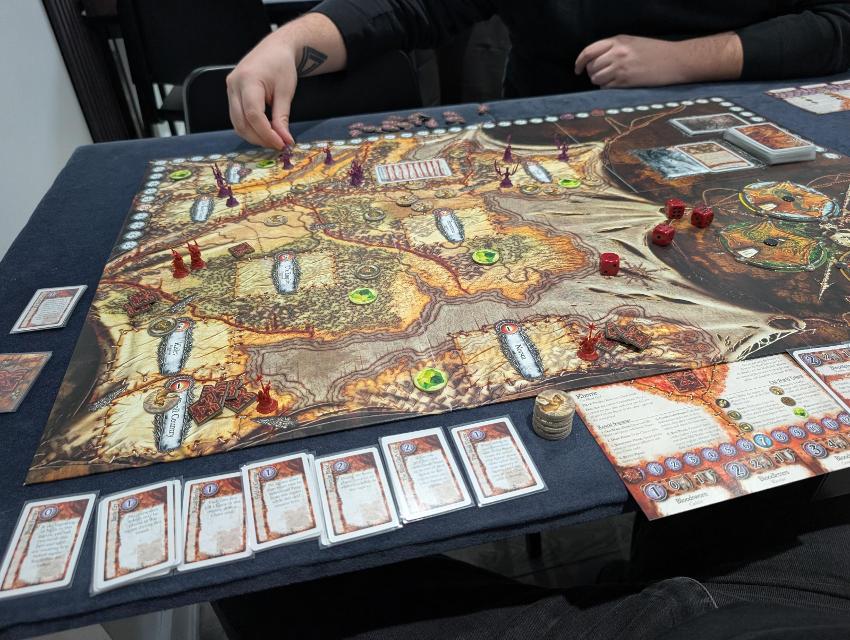 Chaos in the Old World on the table, photo by Brandon Storm