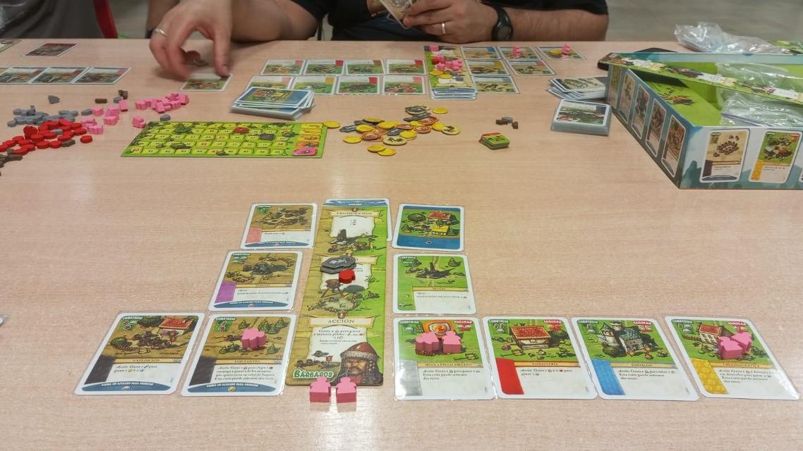 Imperial Settlers on the table, photo by Pascual