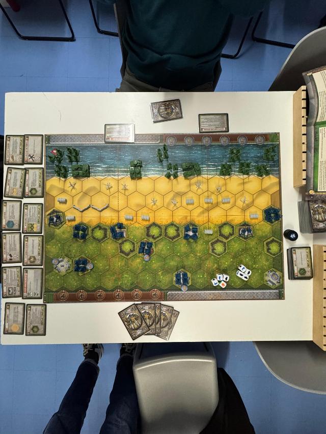 Memoir '44 on the table, photo by Giannis
