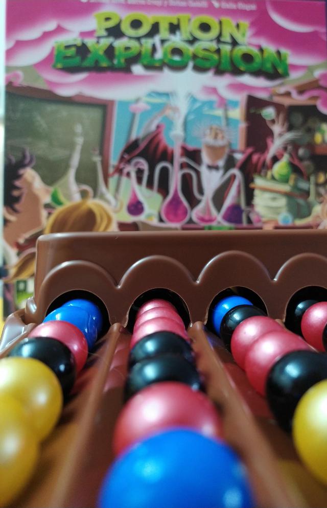 Potion Explosion på bordet, bilde av Daniel