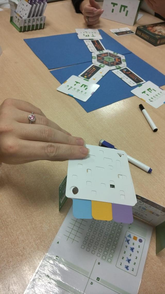 Turing Machine on the table, photo by Amy