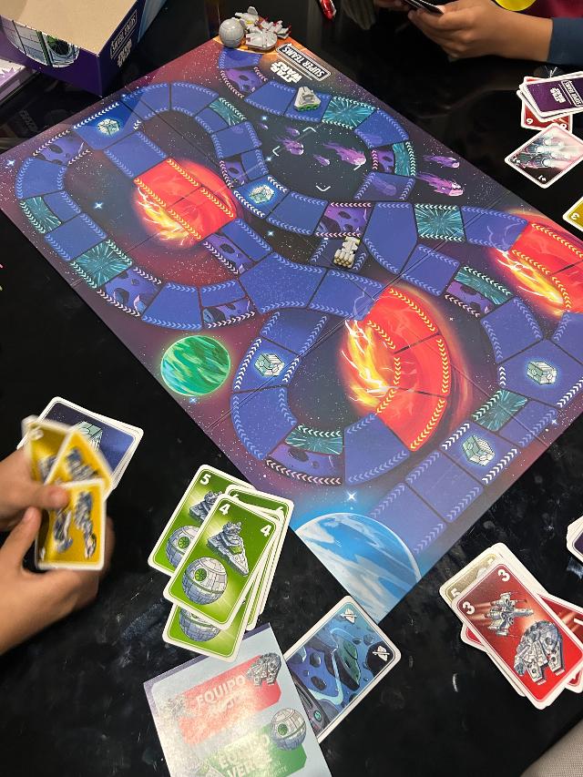 Star Wars: Super Teams on the table, photo by David