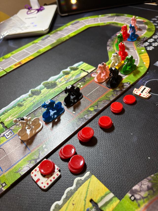 Flamme Rouge on the table, photo by WillsRS