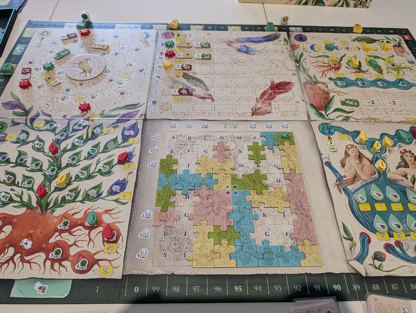 The Voynich Puzzle on the table, photo by Kabra