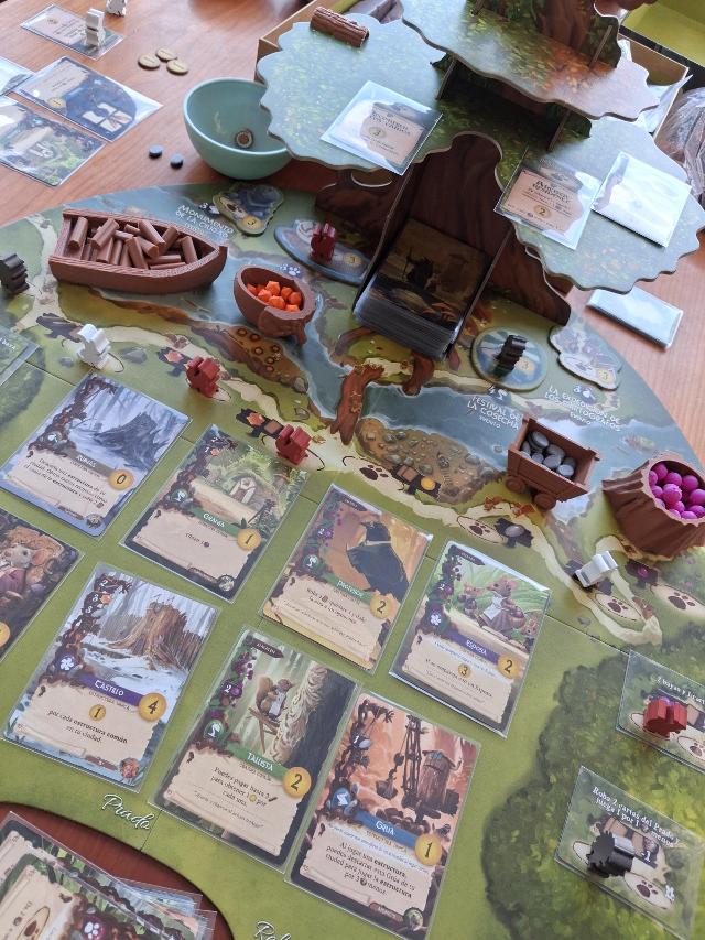 Everdell na stole, zdjęcie: Bea
