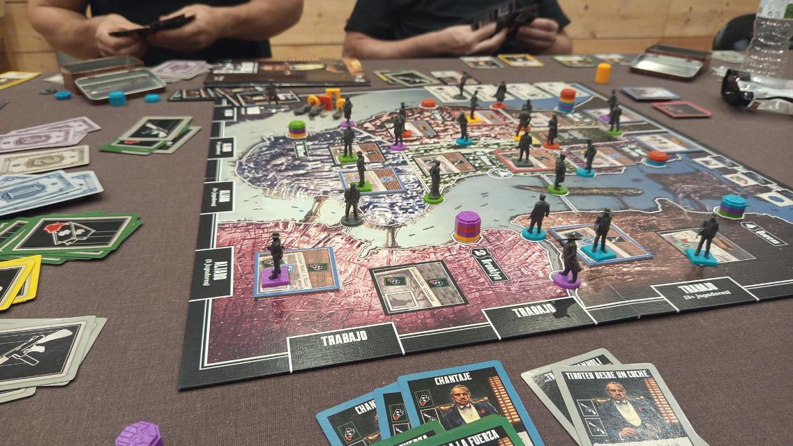 The Godfather: Corleone's Empire on the table, photo by Ferran A Sales