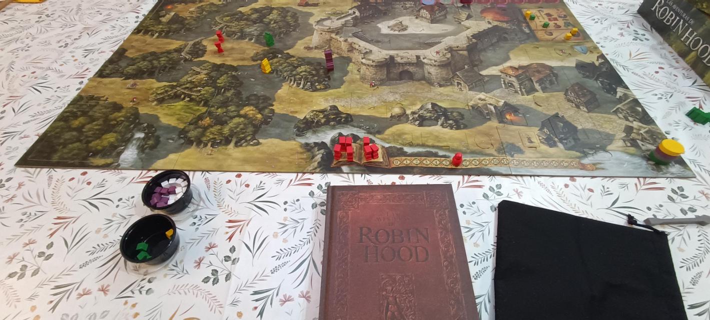 The Adventures of Robin Hood on the table, photo by Viafora - Francesc