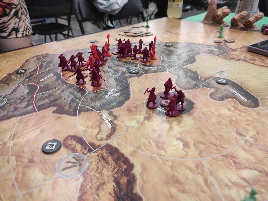 Dune: War for Arrakis on the table, photo by Cainneth