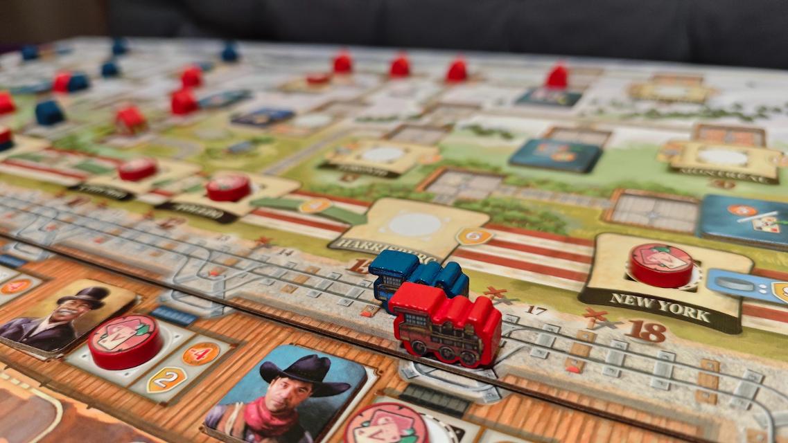 Great Western Trail: Second Edition sur la table, photo de onyxo
