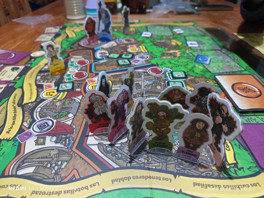 The Hobbit: An Unexpected Party on the table, photo by MarFe MaAn