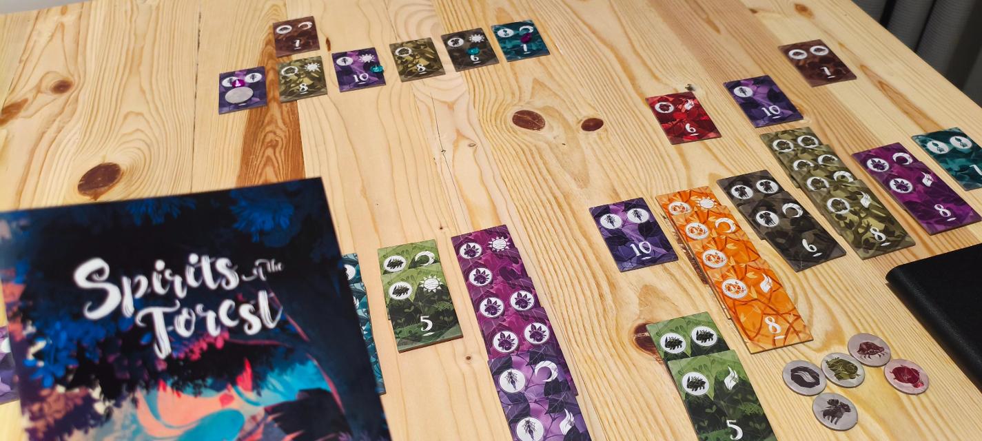 Spirits of the Forest on the table, photo by Mochilo