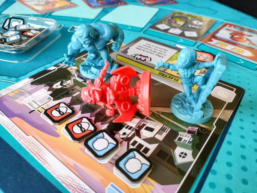 Marvel United sobre la taula, foto de Mario Estruch