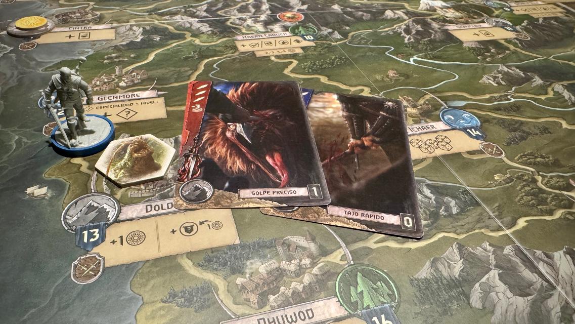 The Witcher: Old World på bordet, foto av Dídac