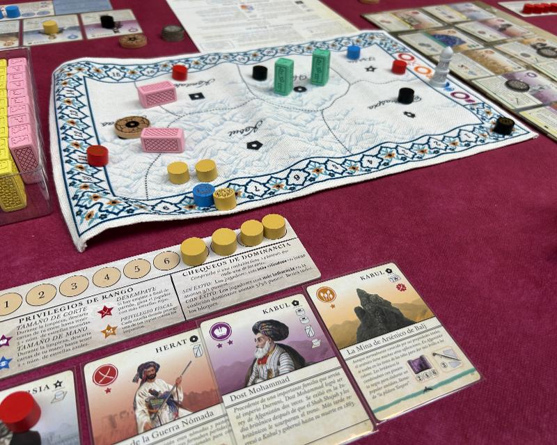 Pax Pamir: Second Edition sul tavolo, foto di Enol Martínez Pérez “MrTaikyo”