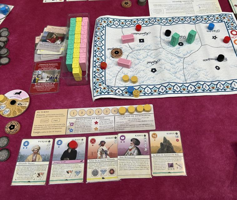 Pax Pamir: Second Edition sul tavolo, foto di Enol Martínez Pérez “MrTaikyo”