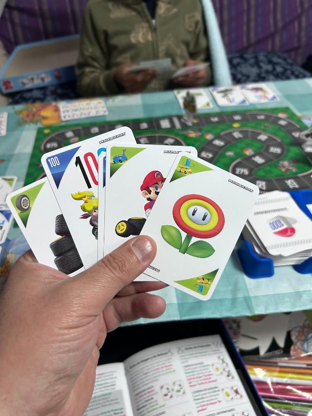 Mille Bornes on the table, photo by David