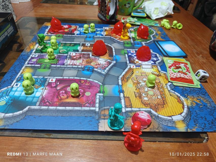 Ghost Fightin' Treasure Hunters: Anniversary Edition on the table, photo by MarFe MaAn