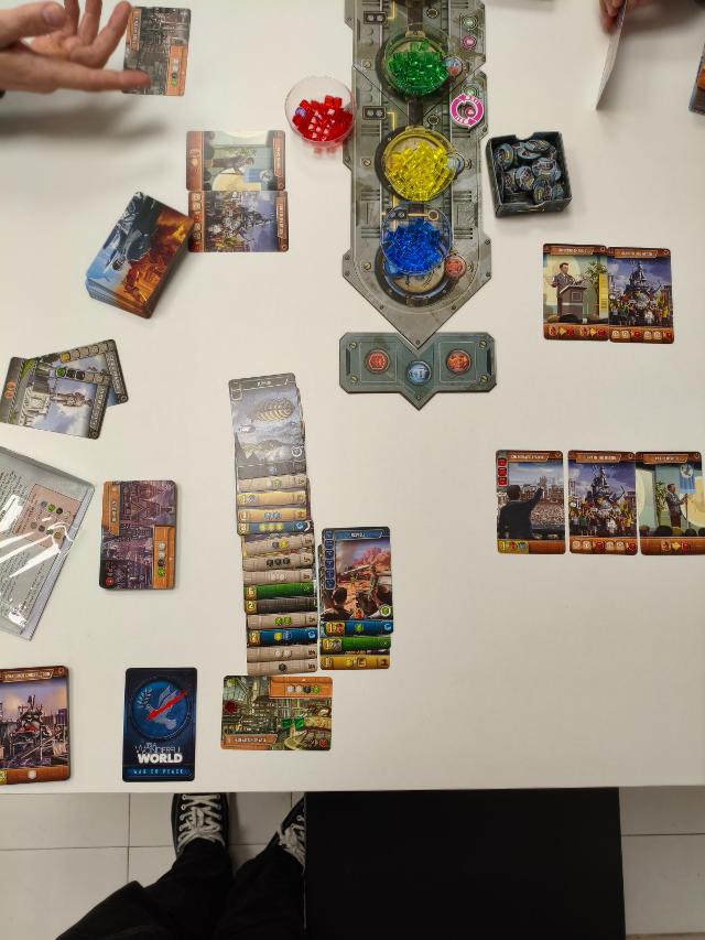 It's a Wonderful World: Heritage Edition on the table, photo by Chrno