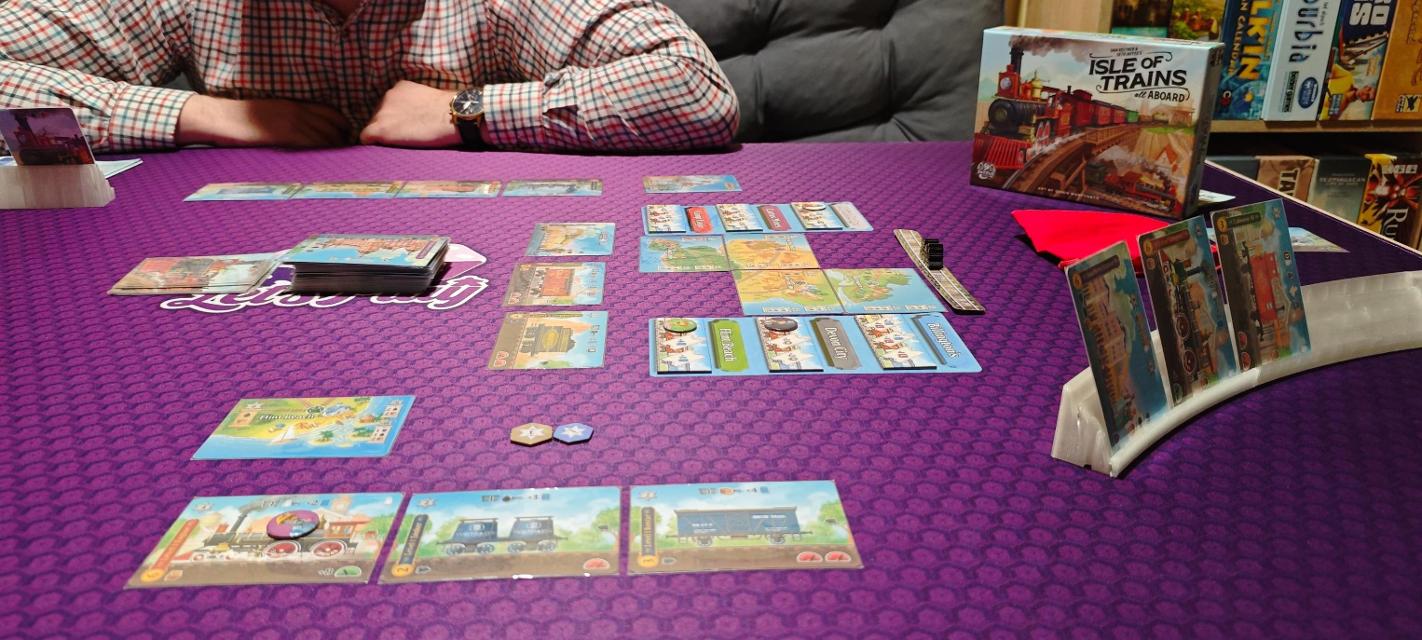 Isle of Trains: All Aboard on the table, photo by onyxo
