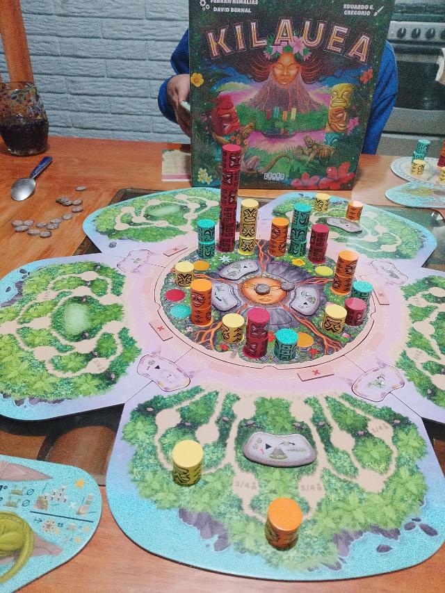 Kilauea on the table, photo by MarFe MaAn