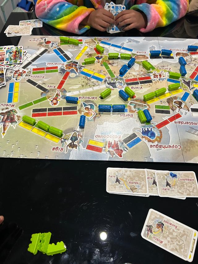 ¡Aventureros al Tren! El Primer Viaje sobre la taula, foto de David