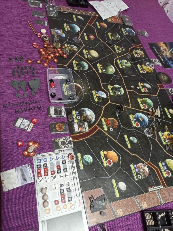 Star Wars: Rebellion på bordet, foto af Diego