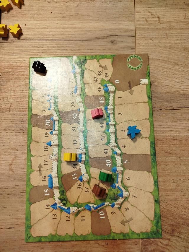 Carcassonne Big Box 6 on the table, photo by Rocío Rodríguez
