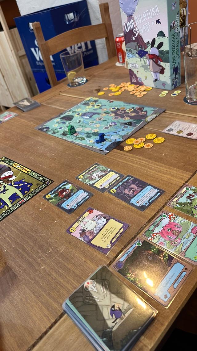 A Wild Venture on the table, photo by Juan