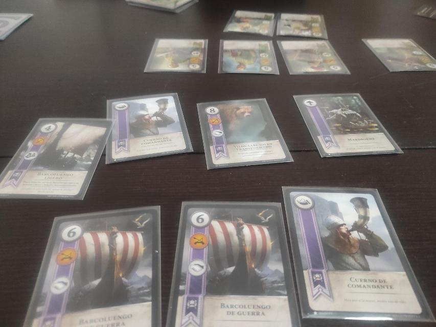Gwent: The Legendary Card Game on the table, photo by Pauliss