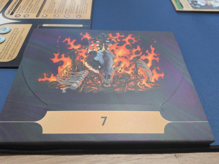 Kinfire Chronicles: Night's Fall on the table, photo by Cainneth